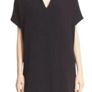 Diane Von Furstenberg Kora Dress with Pockets!  Black, Size L (NWT)